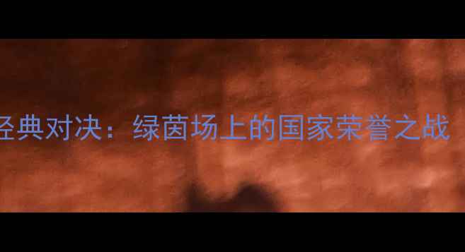 图片 2004中国男足vs新西兰队经典对决：绿茵场上的国家荣誉之战（附比赛回放与数据分析）