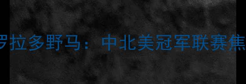 图片 3月29日休斯顿竞技vs科罗拉多野马：中北美冠军联赛焦点战高清直播及赛事前瞻