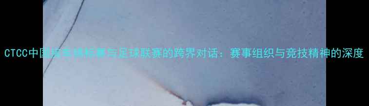 图片 CTCC中国房车锦标赛与足球联赛的跨界对话：赛事组织与竞技精神的深度