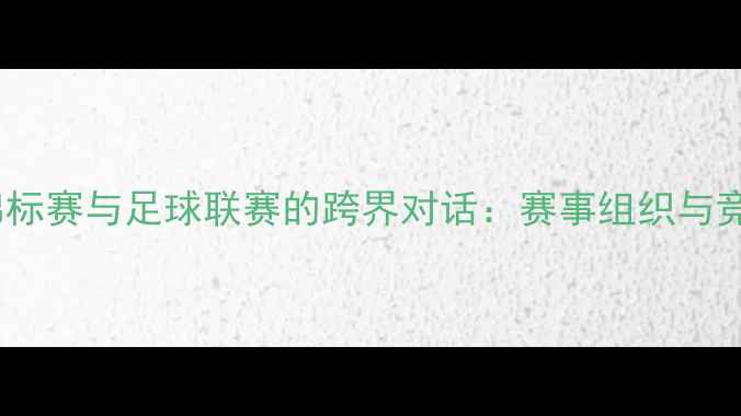 图片 CTCC中国房车锦标赛与足球联赛的跨界对话：赛事组织与竞技精神的深度2