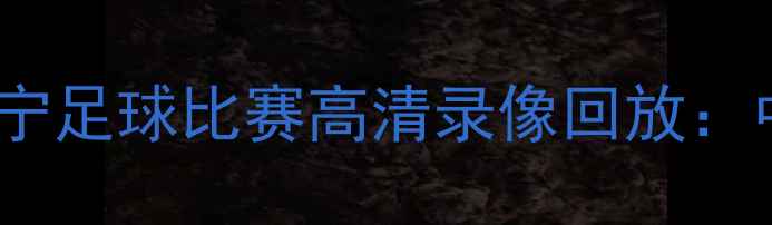 图片 上海申花vs江苏苏宁足球比赛高清录像回放：中超焦点战全回顾1