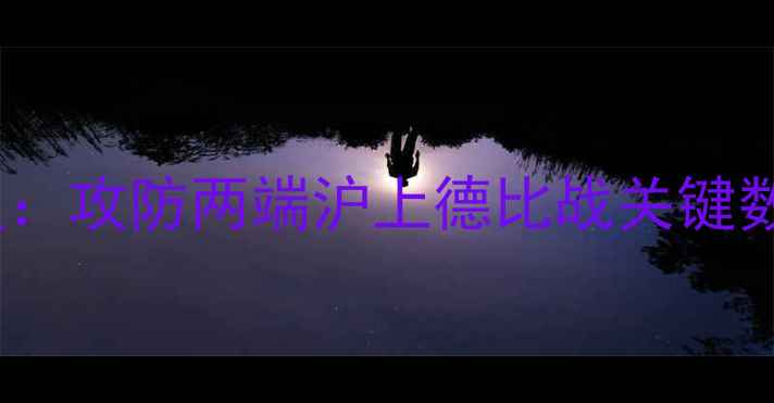图片 上海申花中超联赛最新战报：攻防两端沪上德比战关键数据（附积分榜实时更新）2