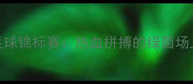 图片 全国青少年足球锦标赛：热血拼搏的绿茵场上的青春盛宴