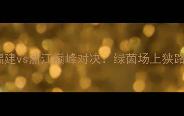 图片 全运会男足福建vs浙江巅峰对决：绿茵场上狭路相逢勇者胜2
