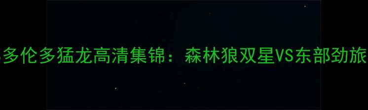 图片 凯文·维金斯VS多伦多猛龙高清集锦：森林狼双星VS东部劲旅经典对决全记录