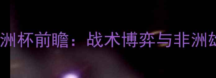 图片 加纳vs突尼斯非洲杯前瞻：战术博弈与非洲雄鹰的突围之路2