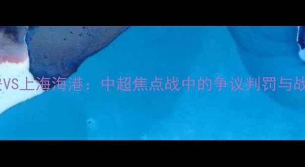 图片 北京国安VS上海海港：中超焦点战中的争议判罚与战术博弈1