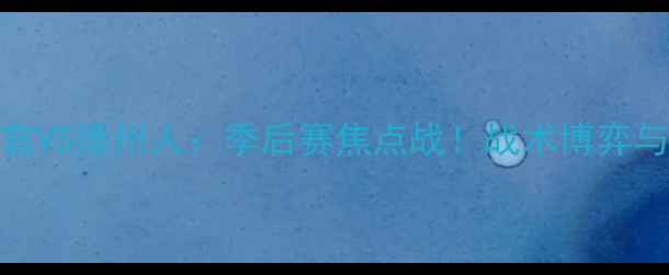 图片 华盛顿指挥官VS德州人：季后赛焦点战！战术博弈与球星对决全