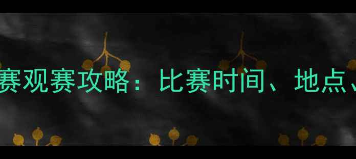 图片 南京足球赛观赛攻略：比赛时间、地点、亮点全2
