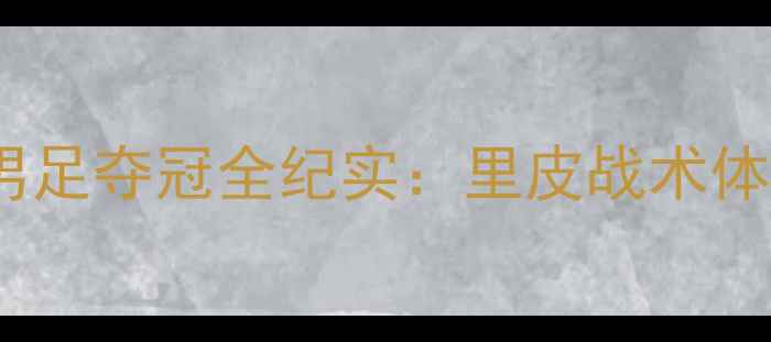 图片 卡塔尔世界杯中国男足夺冠全纪实：里皮战术体系与球迷文化现象1