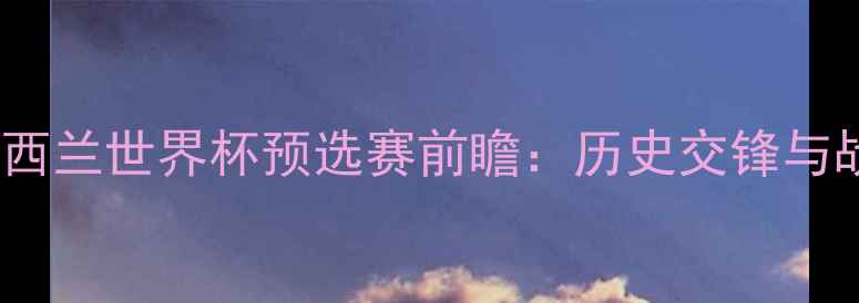 图片 墨西哥vs新西兰世界杯预选赛前瞻：历史交锋与战术博弈全2