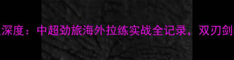图片 天津泰达vs济州联队深度：中超劲旅海外拉练实战全记录，双刃剑战术背后的深层逻辑