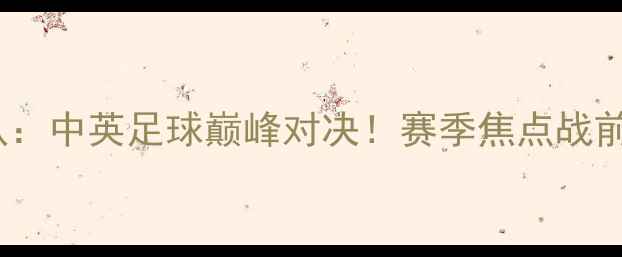 图片 山东鲁能vs狼队：中英足球巅峰对决！赛季焦点战前瞻与数据分析1