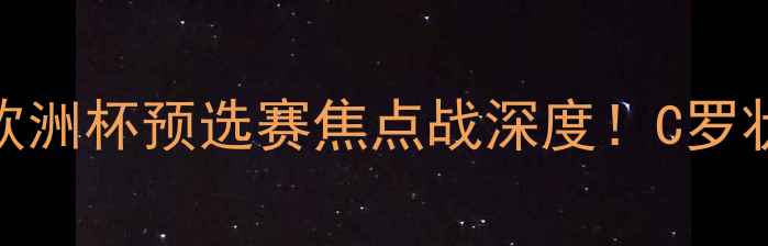 图片 巴塞尔vs葡萄牙：欧洲杯预选赛焦点战深度！C罗状态与瑞士铁卫对决