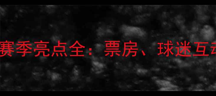 图片 建业主场比赛赛季亮点全：票房、球迷互动与战术升级1