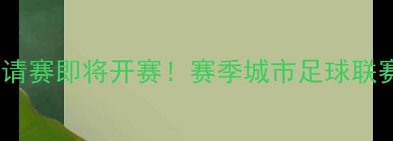 图片 彭州莲花湖足球邀请赛即将开赛！赛季城市足球联赛彭州站震撼来袭1