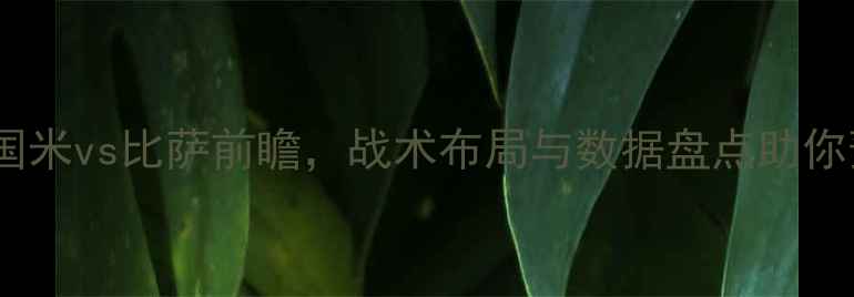 图片 意甲焦点战：国米vs比萨前瞻，战术布局与数据盘点助你预判赛事走向2