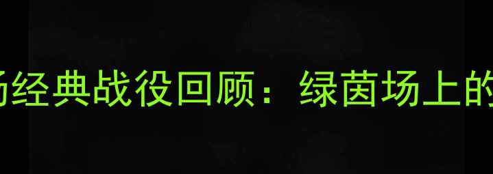 图片 河南建业主场经典战役回顾：绿茵场上的热血与荣耀1
