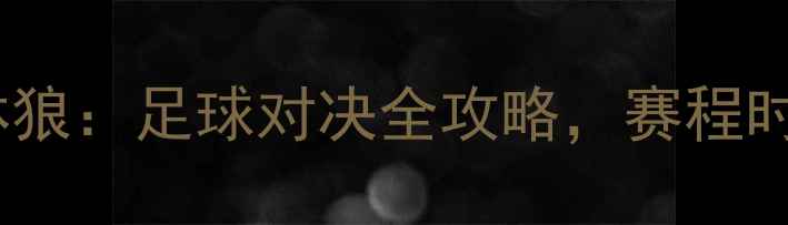 图片 深度赛季勇士VS森林狼：足球对决全攻略，赛程时间+战术预测+看点2