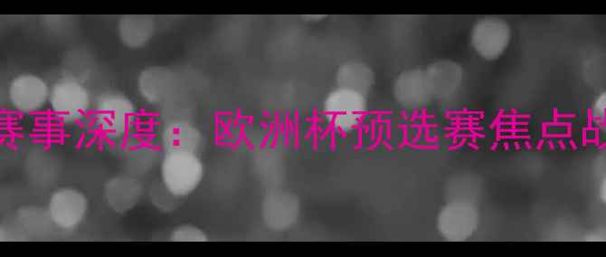 图片 瑞典vs葡萄牙足球赛事深度：欧洲杯预选赛焦点战战术与数据全复盘