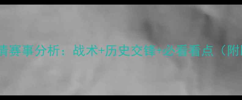 图片 荷兰vs意大利高清赛事分析：战术+历史交锋+必看看点（附比赛时间地点）2