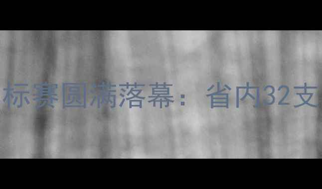 图片 辽宁省青少年足球锦标赛圆满落幕：省内32支队伍同场竞技展锋芒