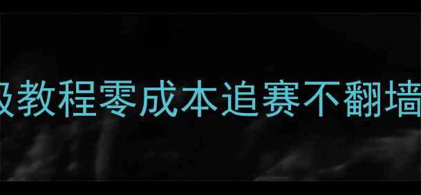 图片 🔥免费看英超外网平台保姆级教程零成本追赛不翻墙！亲测20+高清渠道大公开🔥
