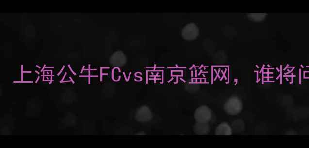 图片 🔥赛季欧冠决赛：上海公牛FCvs南京篮网，谁将问鼎欧洲之巅？🔥