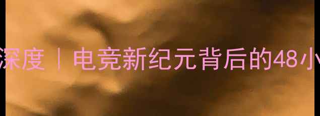 图片 S10赛事时长深度｜电竞新纪元背后的48小时黄金法则2