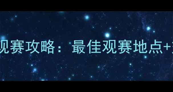 图片 上海国际足球邀请赛观赛攻略：最佳观赛地点+交通指南+周边美食全
