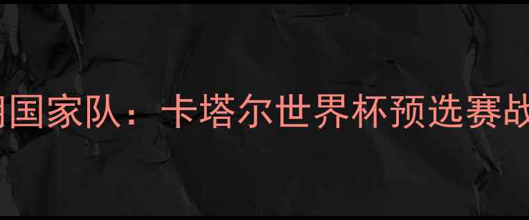 图片 中国男足vs伊朗国家队：卡塔尔世界杯预选赛战术与数据深度2