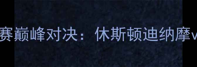 图片 中美足球对抗赛巅峰对决：休斯顿迪纳摩vs费城联全景1