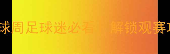 图片 合肥奥体中心国际足球周足球迷必看！解锁观赛攻略+周边打卡全指南