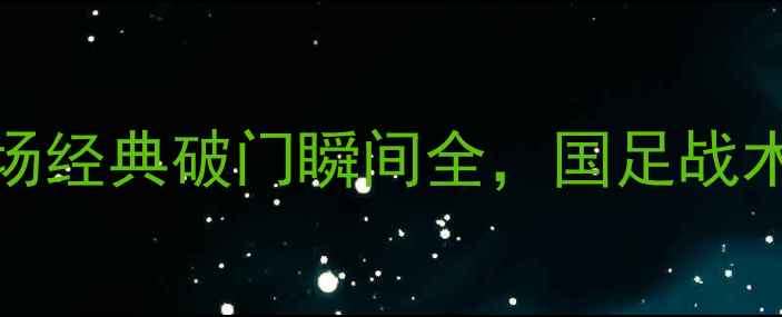 图片 国足vs菲律宾高清进球集锦：12场经典破门瞬间全，国足战术突破与菲律宾铁血防守深度剖析