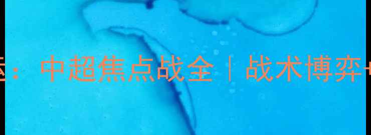 图片 山东泰山VS辽宁宏运：中超焦点战全｜战术博弈+保级悬念+老将对决