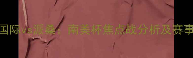 图片 巴西国际vs派桑：南美杯焦点战分析及赛事前瞻