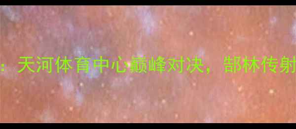 图片 恒大热身赛战术：天河体育中心巅峰对决，郜林传射建功助球队练兵