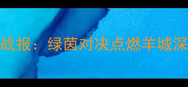 图片 新疆天山雪豹vs广州队足球战报：绿茵对决点燃羊城深度战术博弈与关键球员表现