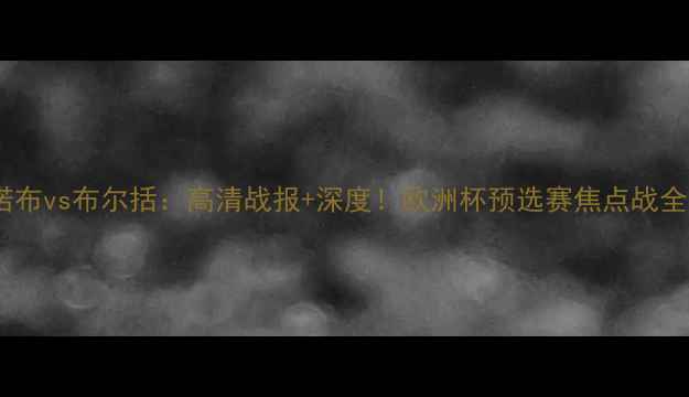 图片 格勒诺布vs布尔括：高清战报+深度！欧洲杯预选赛焦点战全纪录2