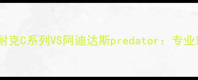 图片 欧文比赛穿哪双足球鞋？耐克C系列VS阿迪达斯predator：专业球员的实战性能对比分析1
