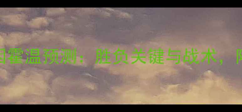 图片 维迪斯vs埃因霍温预测：胜负关键与战术，附最新数据！