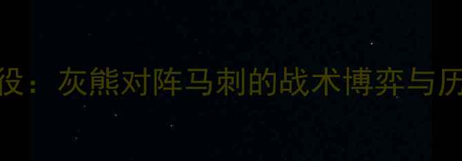 图片 足坛经典战役：灰熊对阵马刺的战术博弈与历史性对决全