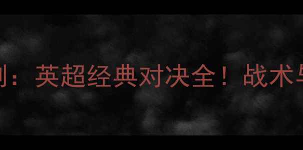 图片 🌟2009年曼城VS热刺：英超经典对决全！战术与激情的巅峰碰撞🌟