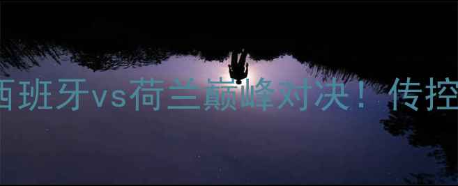 图片 🔥2007年欧洲杯预选赛：西班牙vs荷兰巅峰对决！传控足球教科书级战役深度🔥2