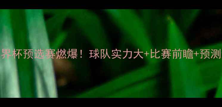 图片 🔥巴西vs塞内加爾世界杯预选赛燃爆！球队实力大+比赛前瞻+预测结果（附观赛指南）