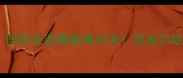 图片 🔥荷兰足球vs中国男足：国际友谊赛巅峰对决！范加尔战术+德容闪耀全场全记录